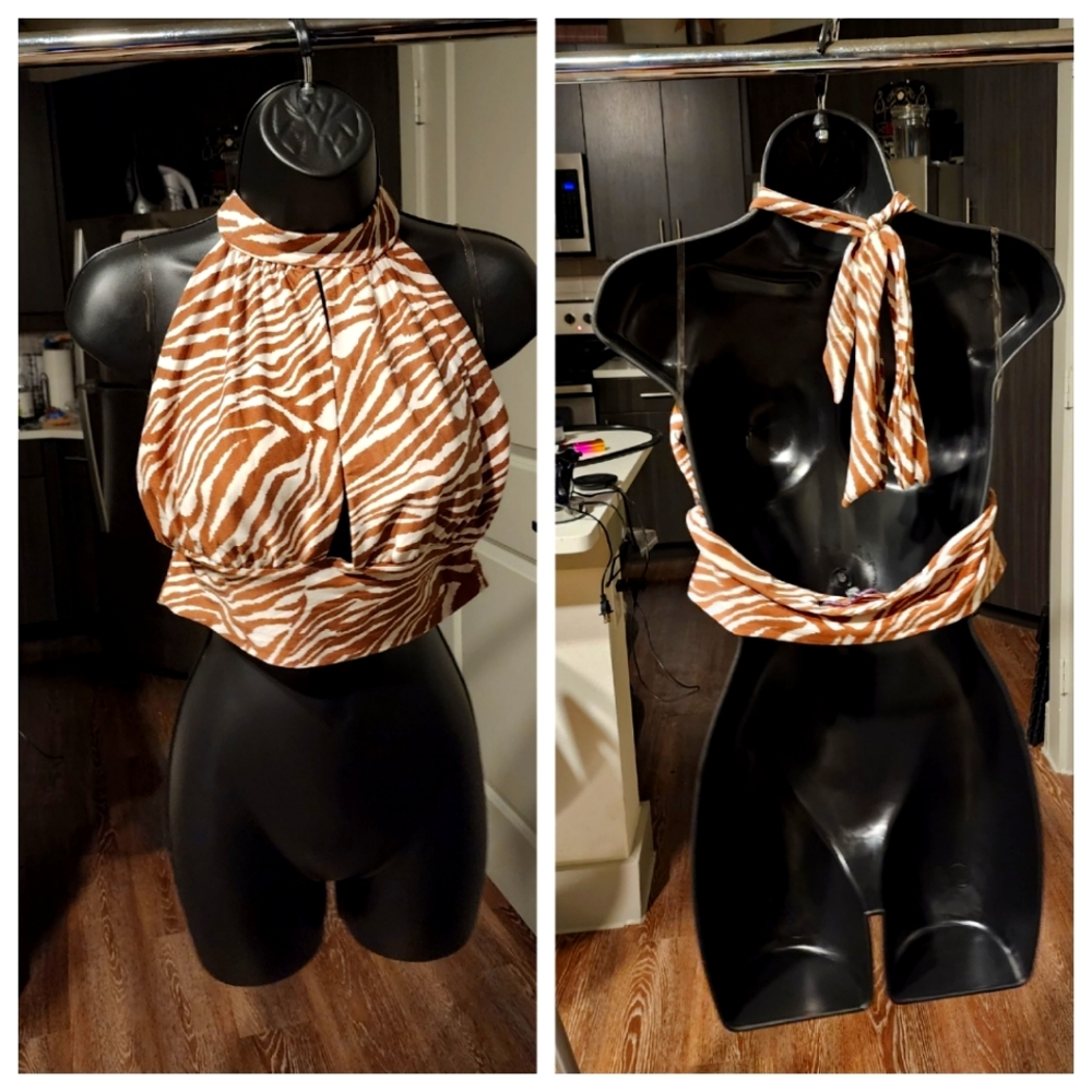 Stripe crop top